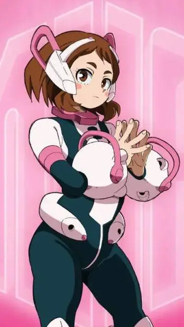 ai character:  Uraraka  parte 2 background