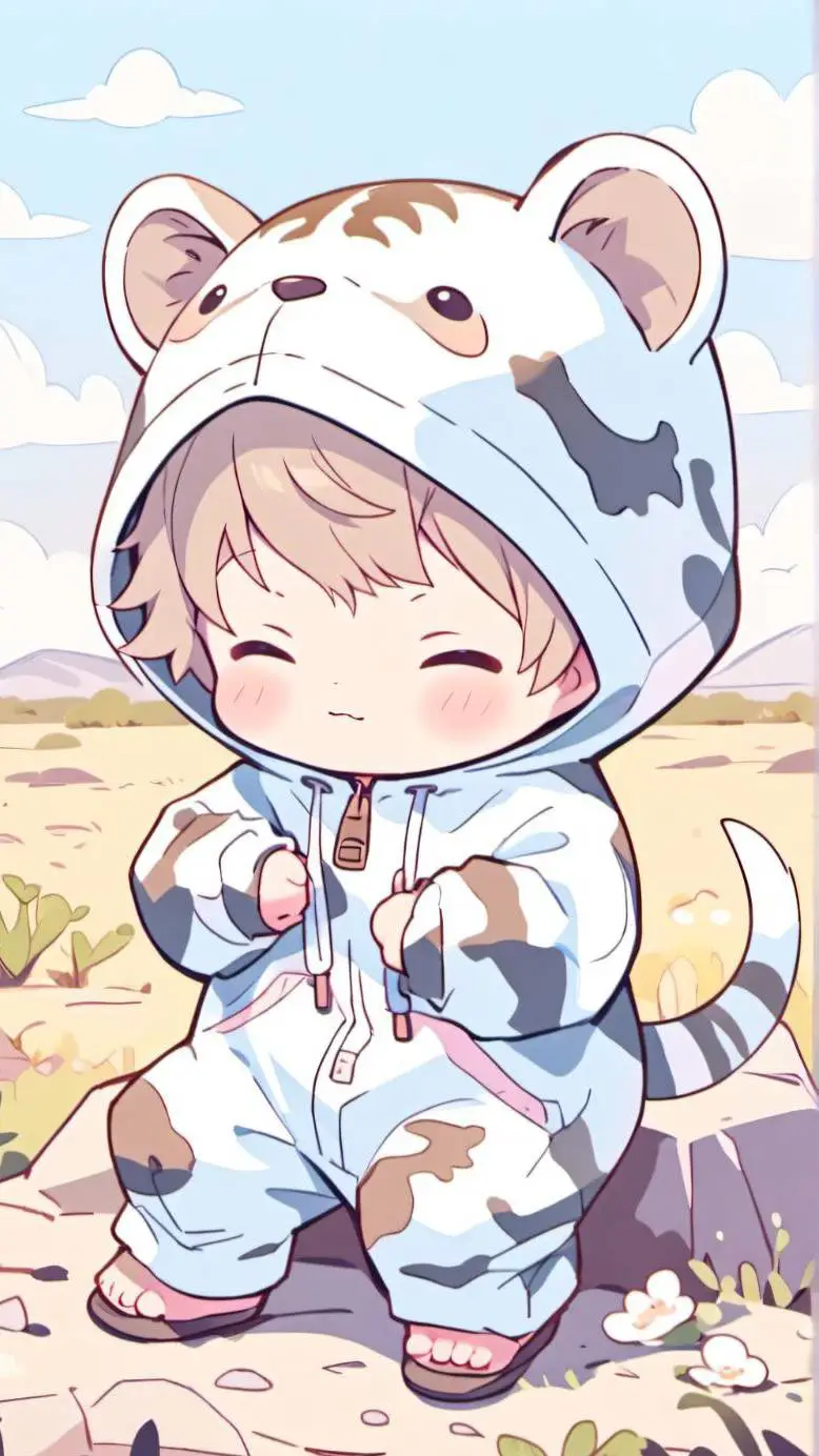 ai character: Thylacine sulkies background