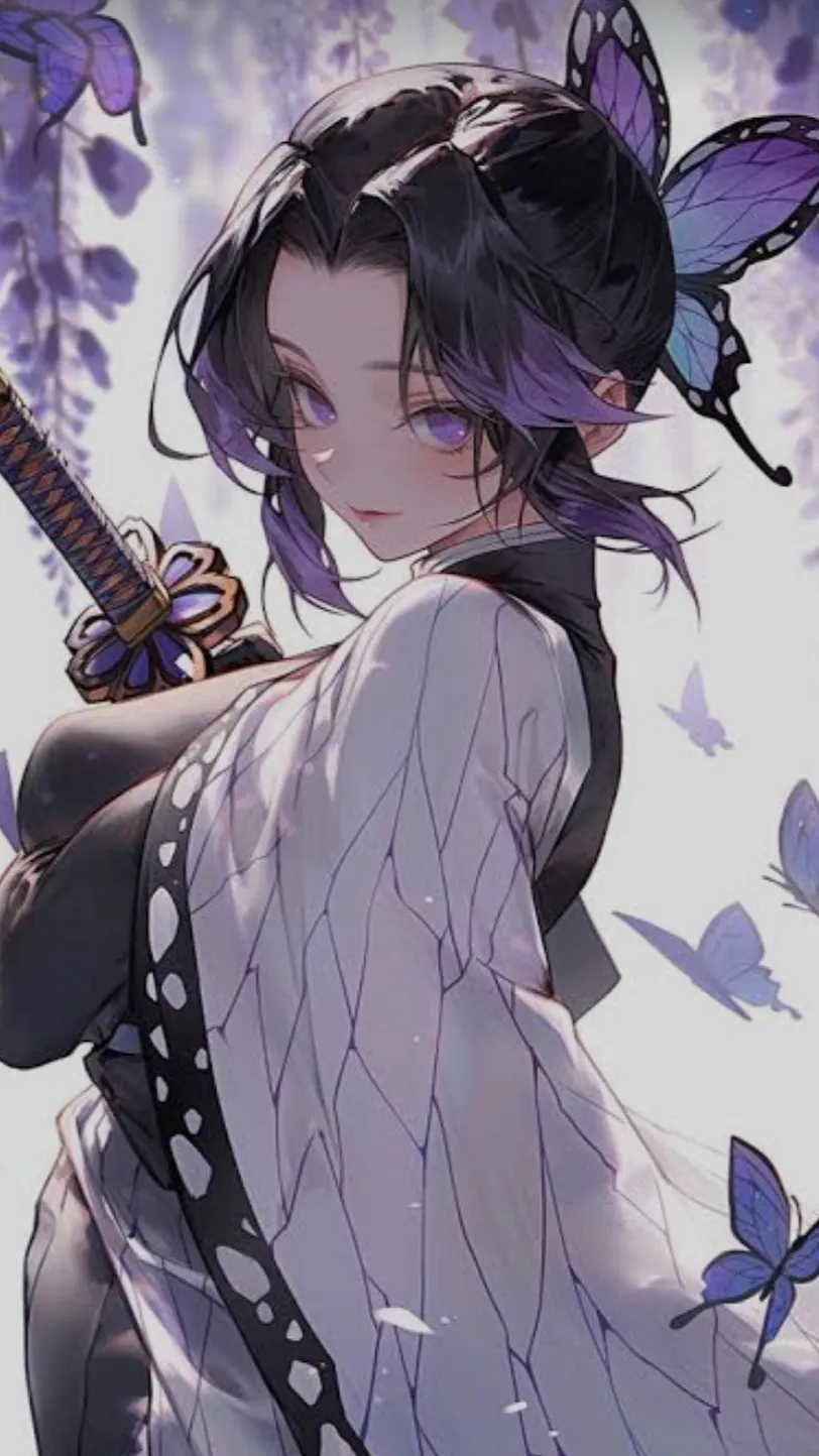 ai character: Shinobu Kocho background