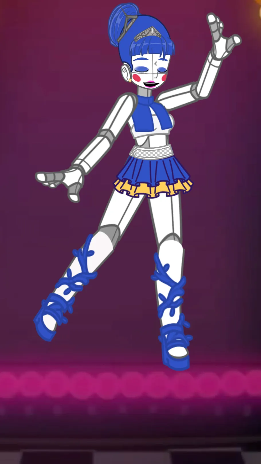 ai character: Ballora background