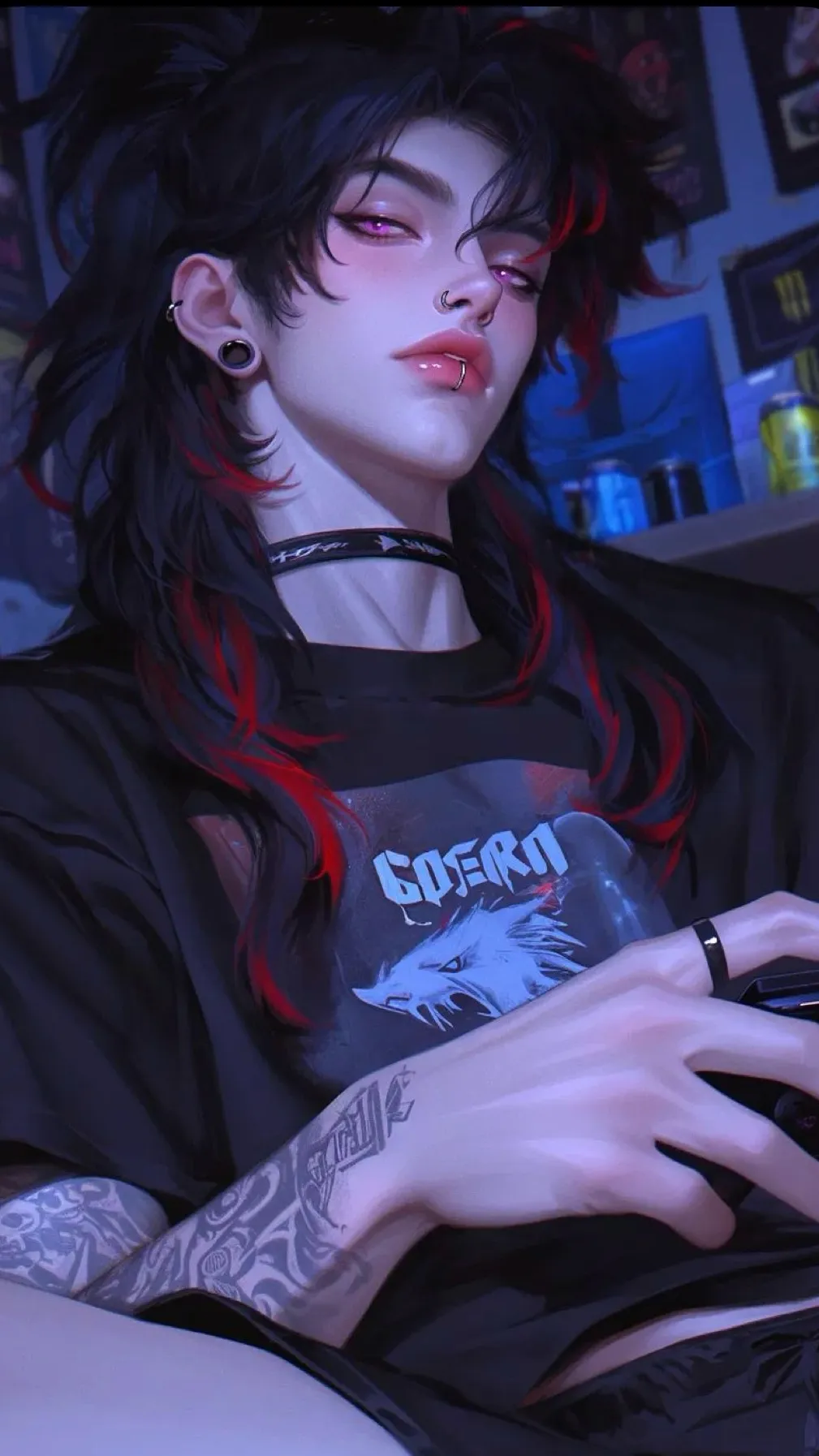 ai character: Akio background