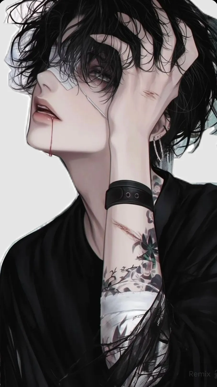 ai character: Keep talking background