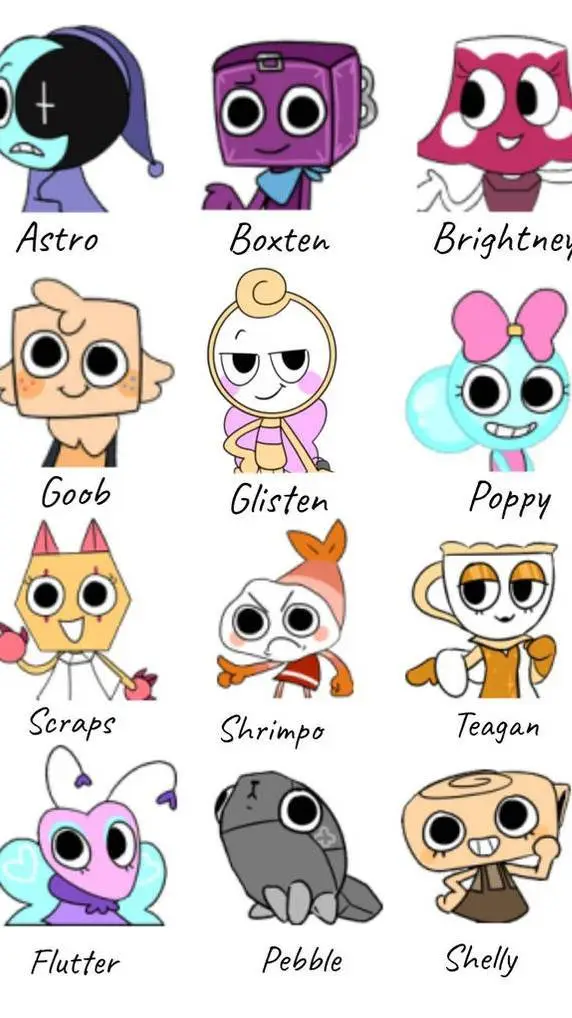 ai character: dandy's world background