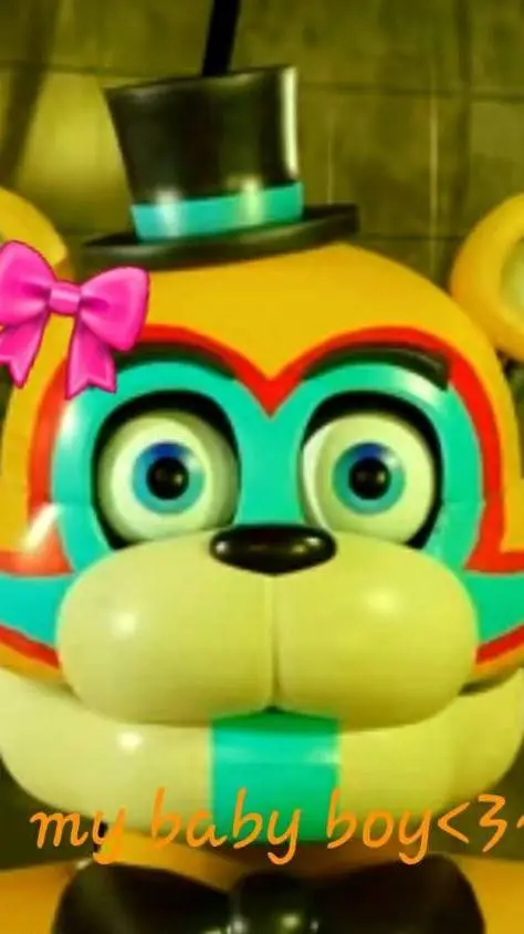 ai character: Glam Freddy background