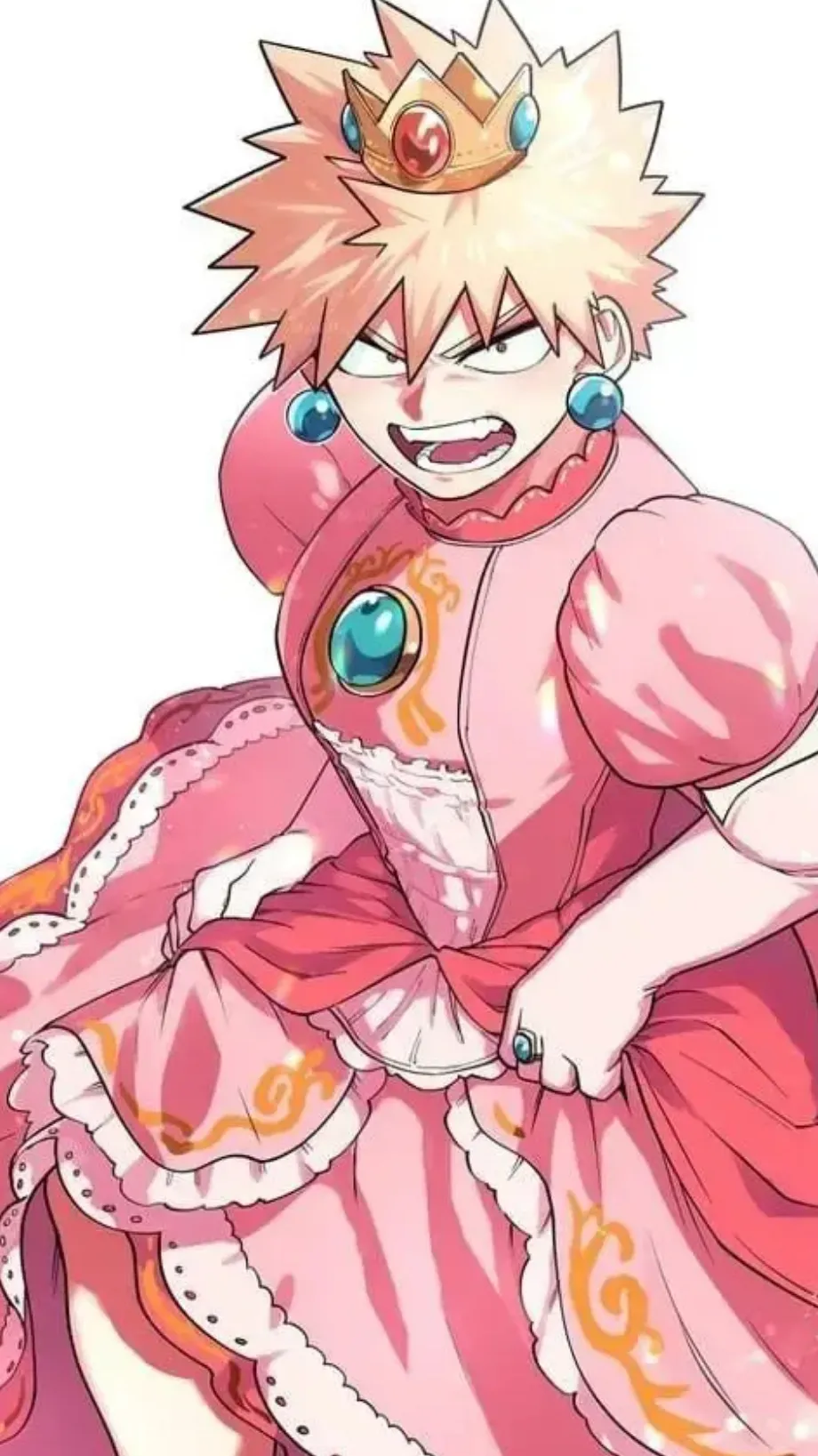 ai character: Bakugo background