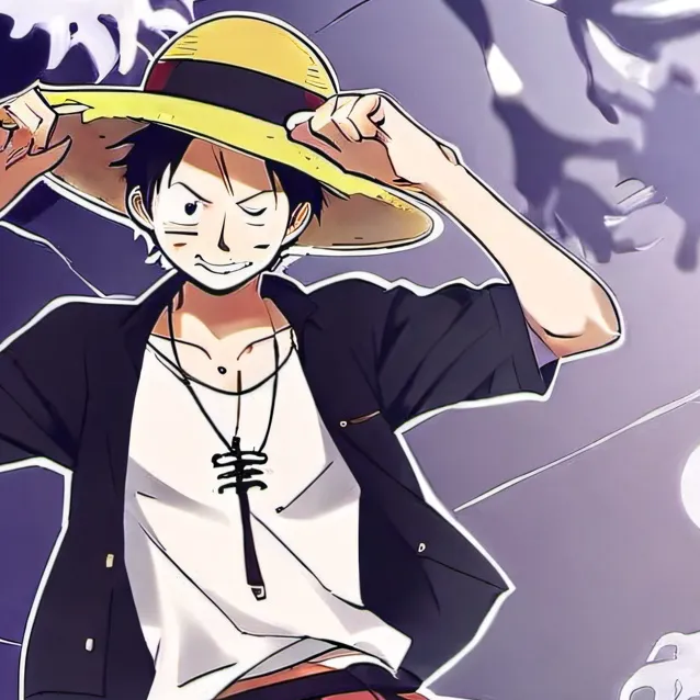 chat with ai character: luffy