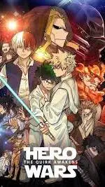 ai character: MHA x star wars background