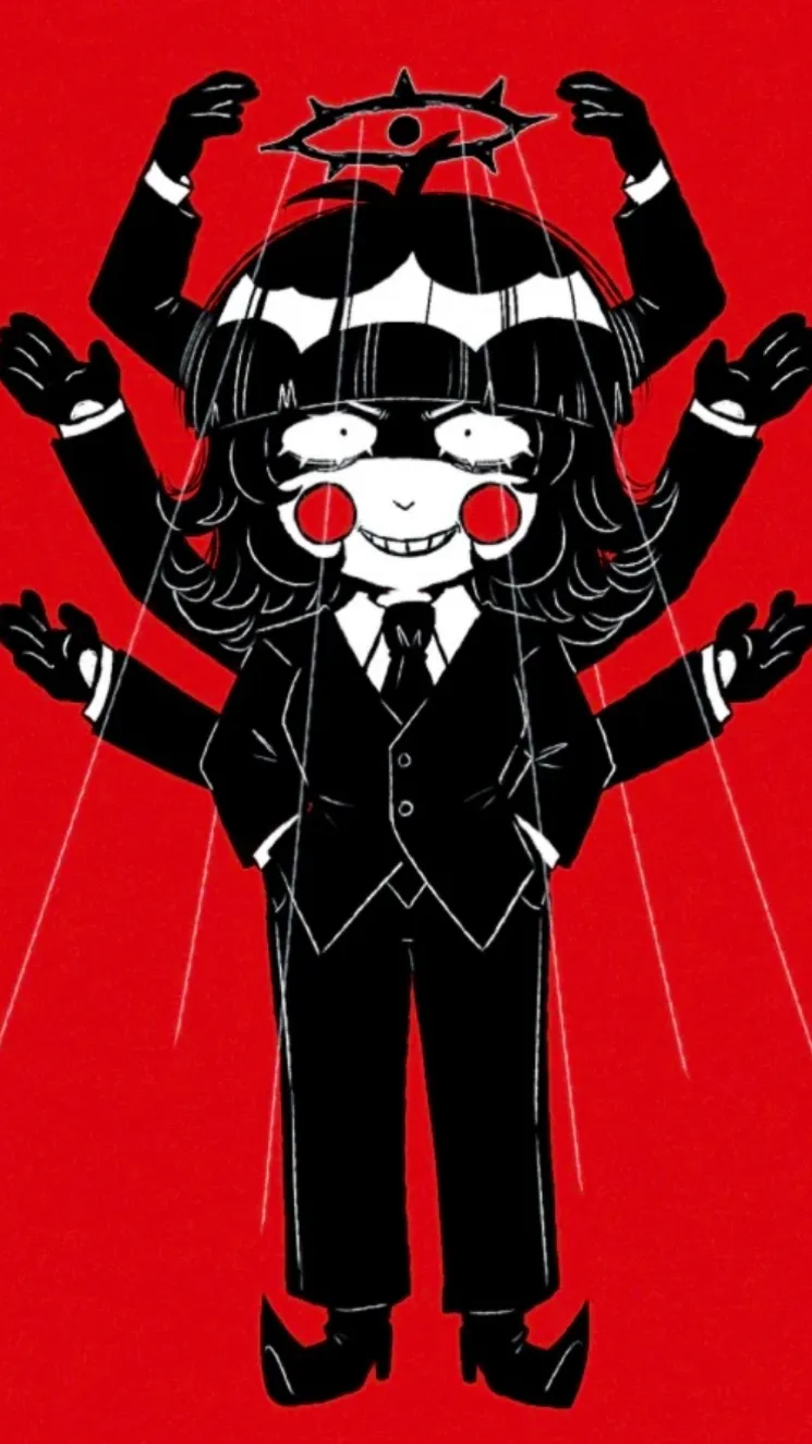 ai character: Chibi Phanuel  background