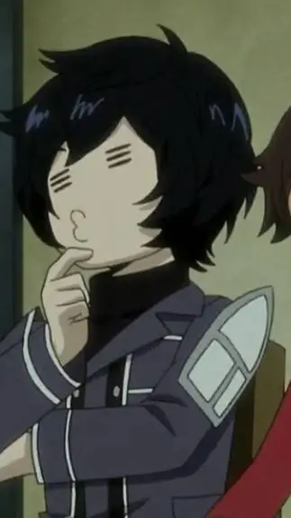 ai character: yuma (black haired background