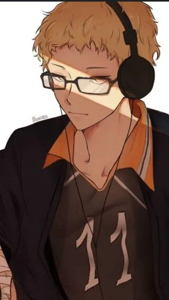 ai character: Tsukishima Kei background