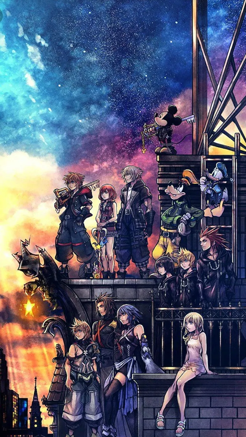 ai character: Kingdom hearts RP background