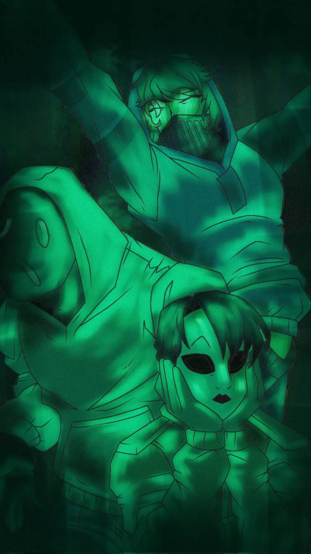 ai character: trio proxy background