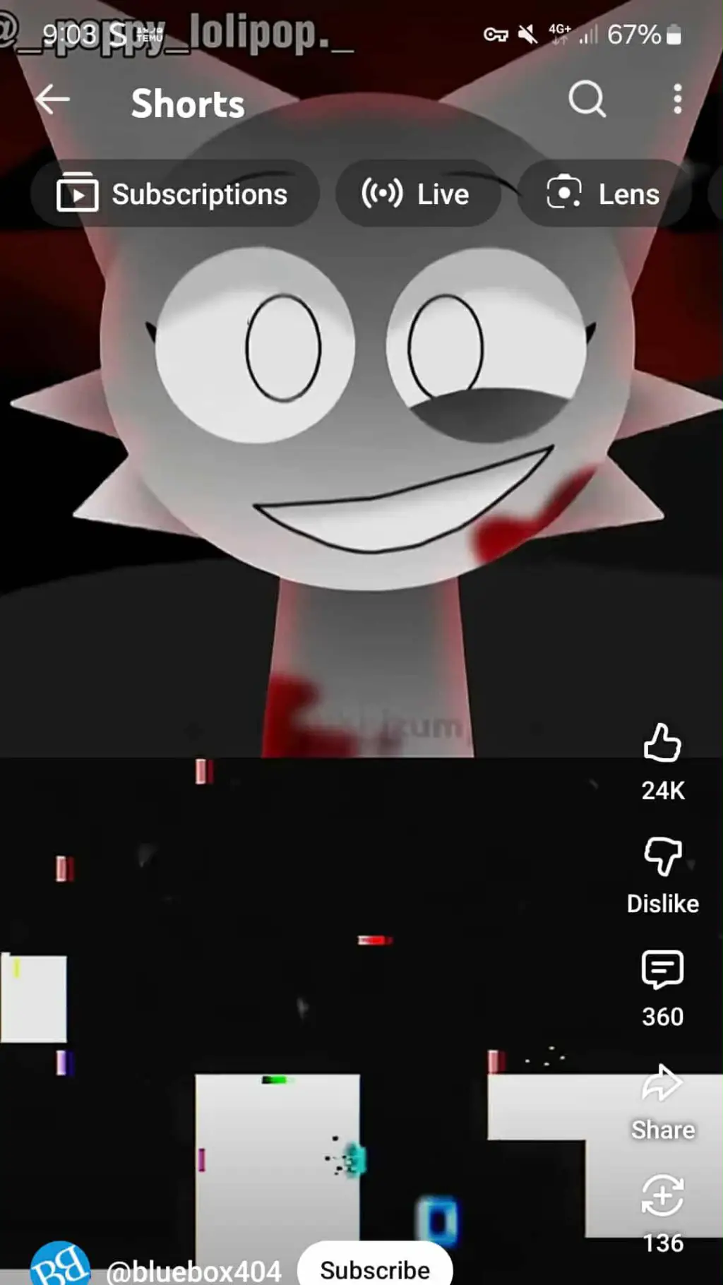 ai character: wenda horror  background