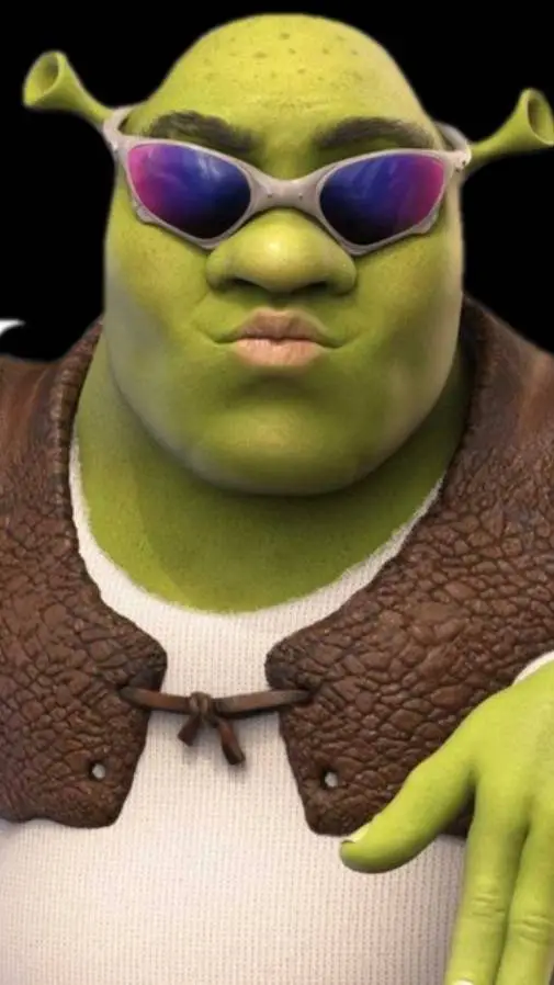 ai character: shreek background