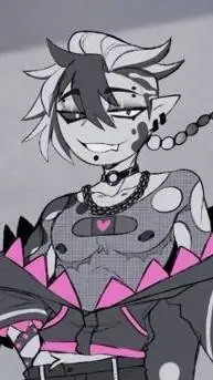 ai character: 🐍🖤ACE🖤🐍 background