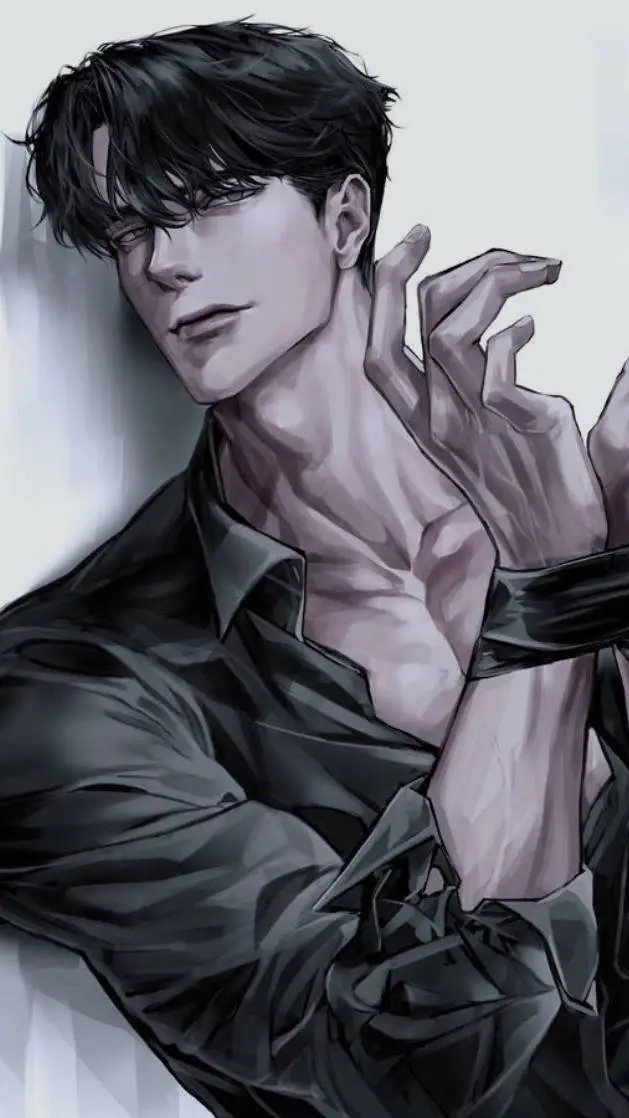 ai character: 𖤐𝙰𝚛𝚘𝚗𖤐 background