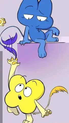 ai character: bfdi but animals!? background