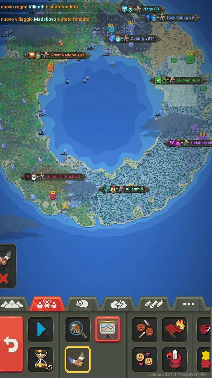 ai character: My Worldbox world background