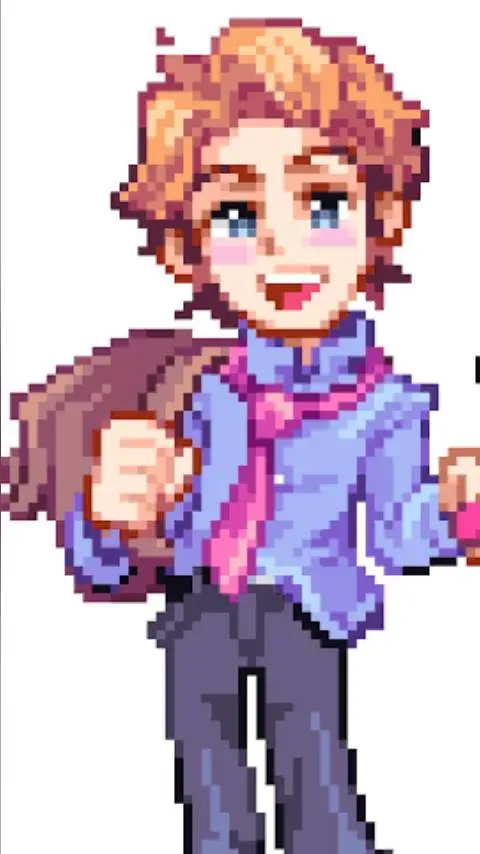 ai character: Senpai (FNF) background