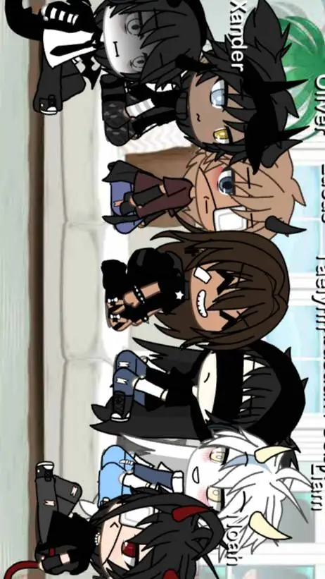 ai character: Friend grouppp!~ background
