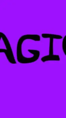 ai character: `MAGIC STUDENTS!` background