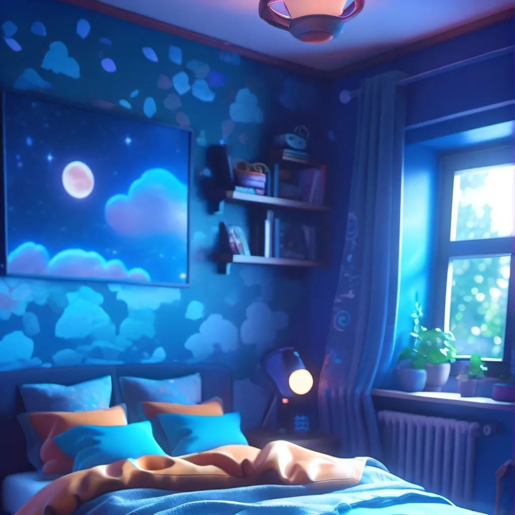 chat with ai character: hh sleepover