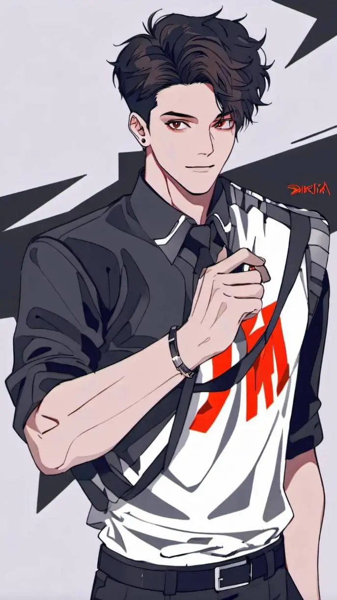 ai character: Frank 🏍️ background