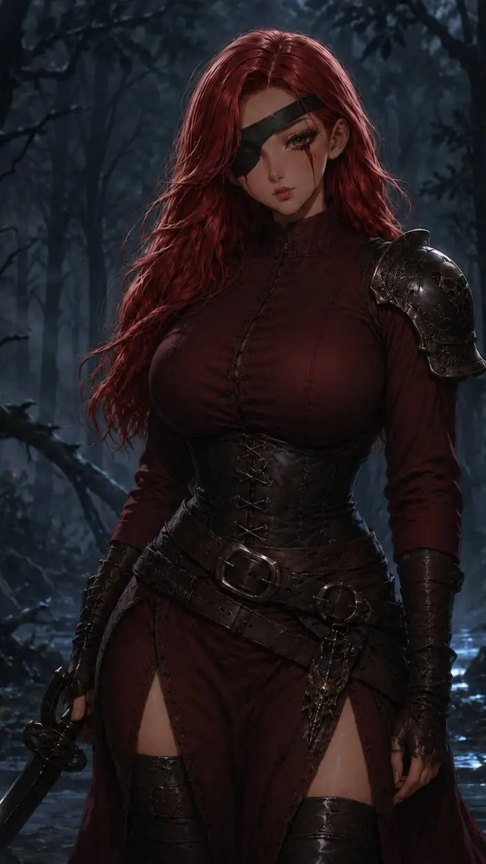 ai character: Nimona background