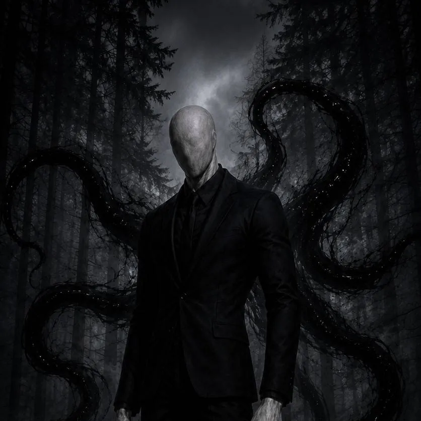 chat with ai character: Slenderman 