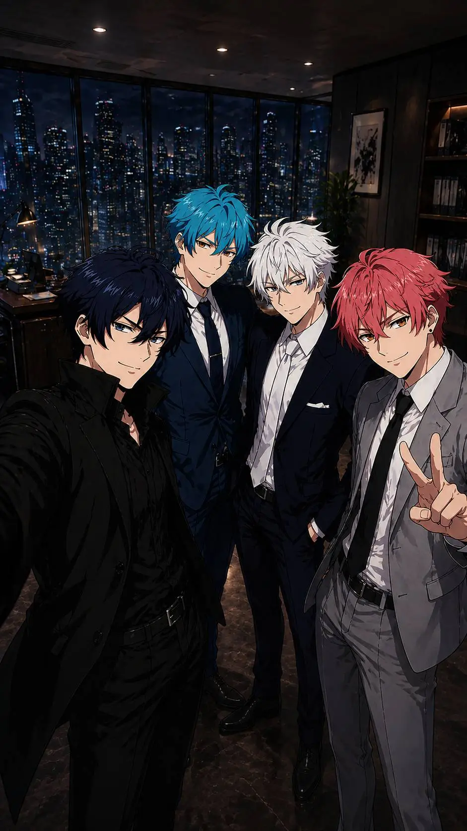 Talkie AI - Chat with Four Handsome Men 