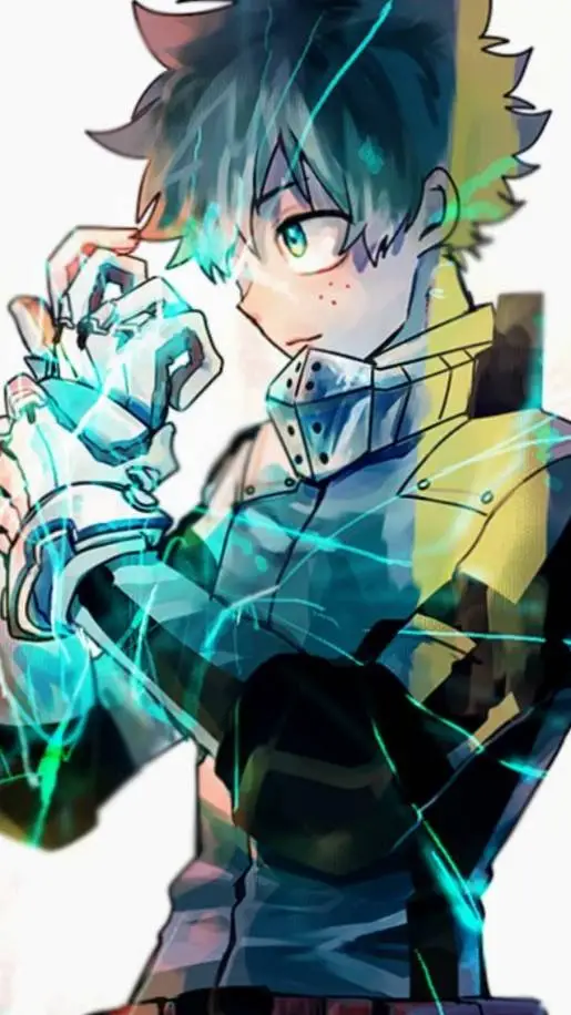 ai character: Izuku Midoriya  background