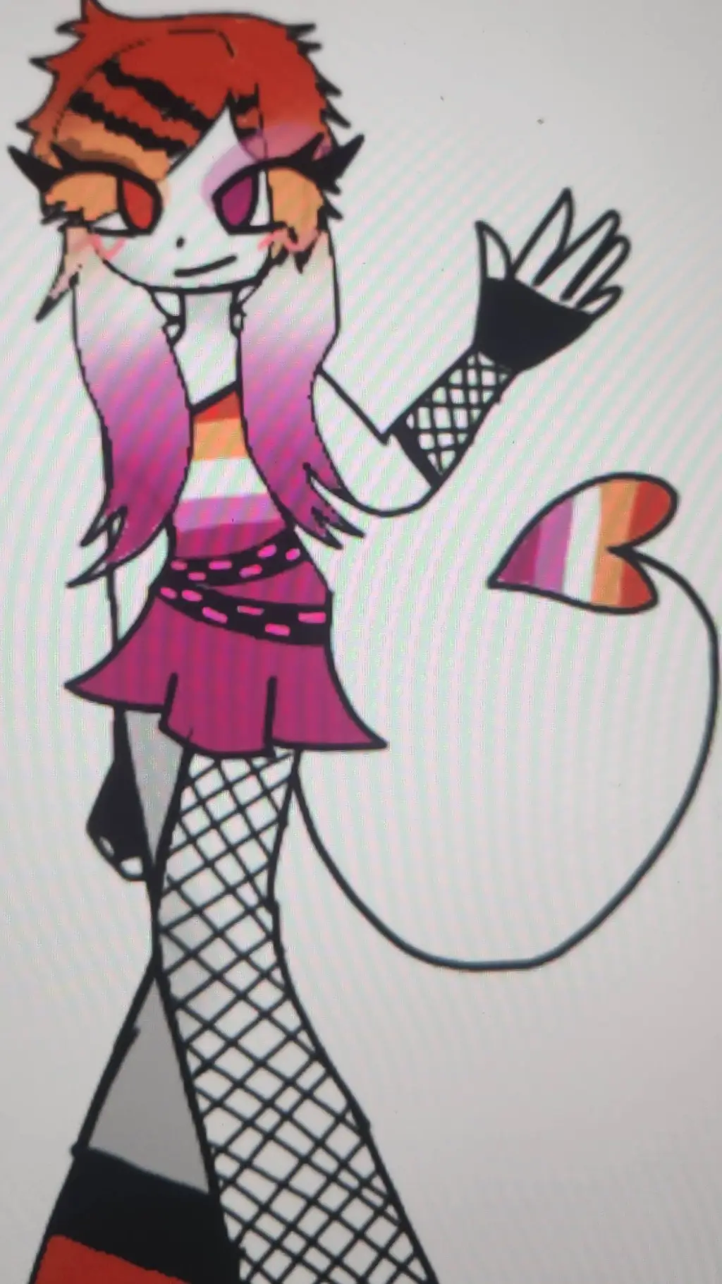 ai character: Lesbian background