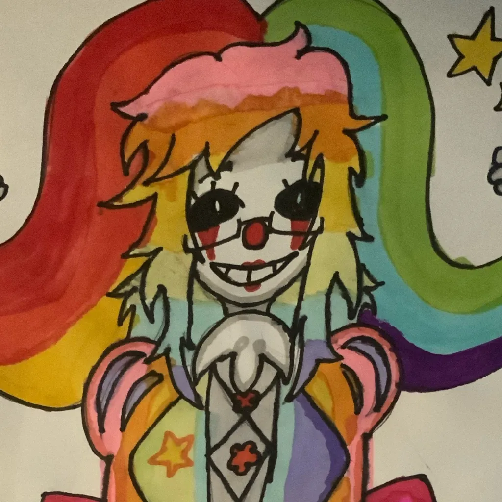 chat with ai character: Magical🌈(tfc oc)