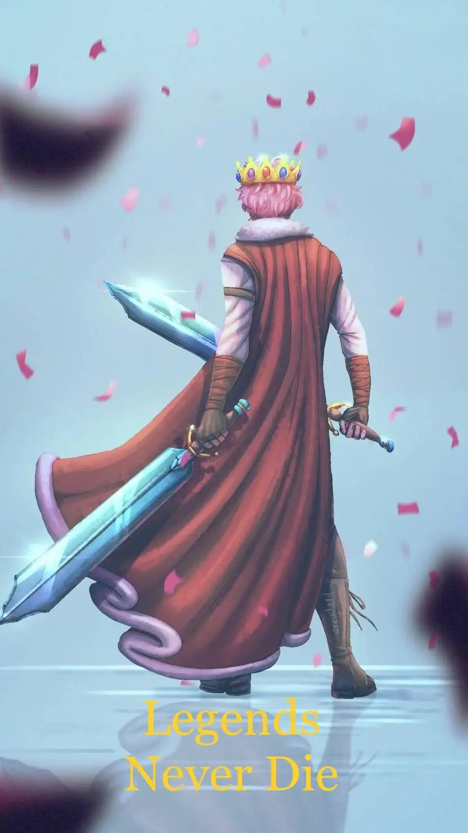 ai character: Techno blade background