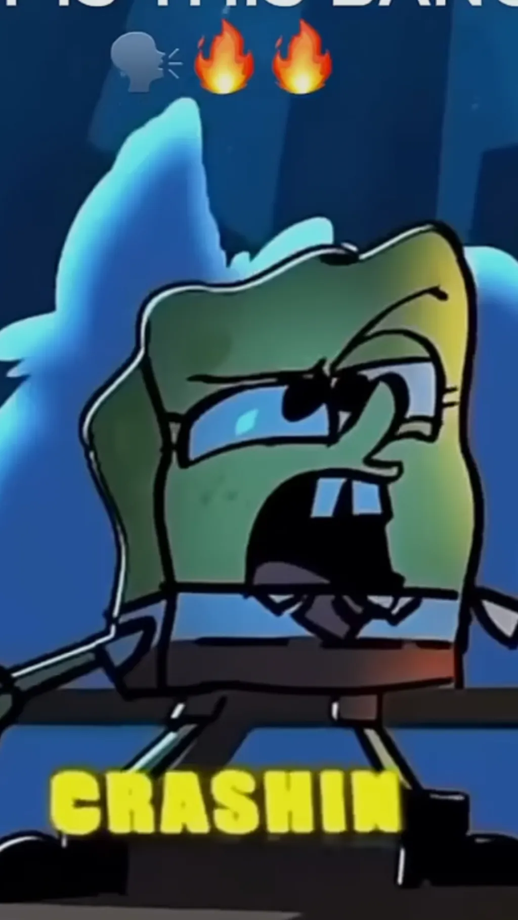 ai character: SpongeBob background