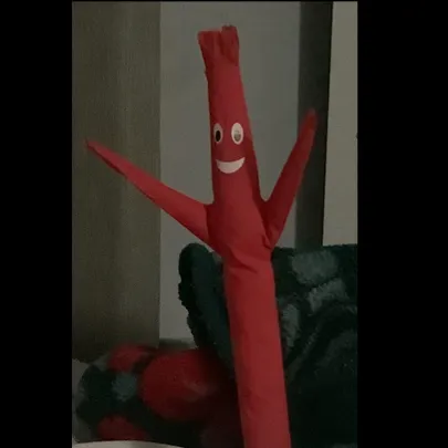 chat with ai character: Sad air dancer ￼