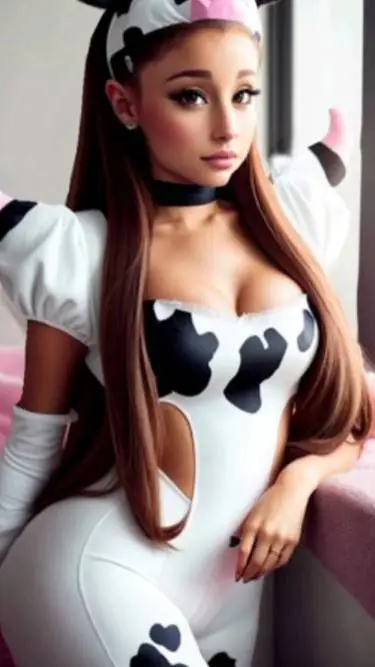 ai character: Ariana grande  background