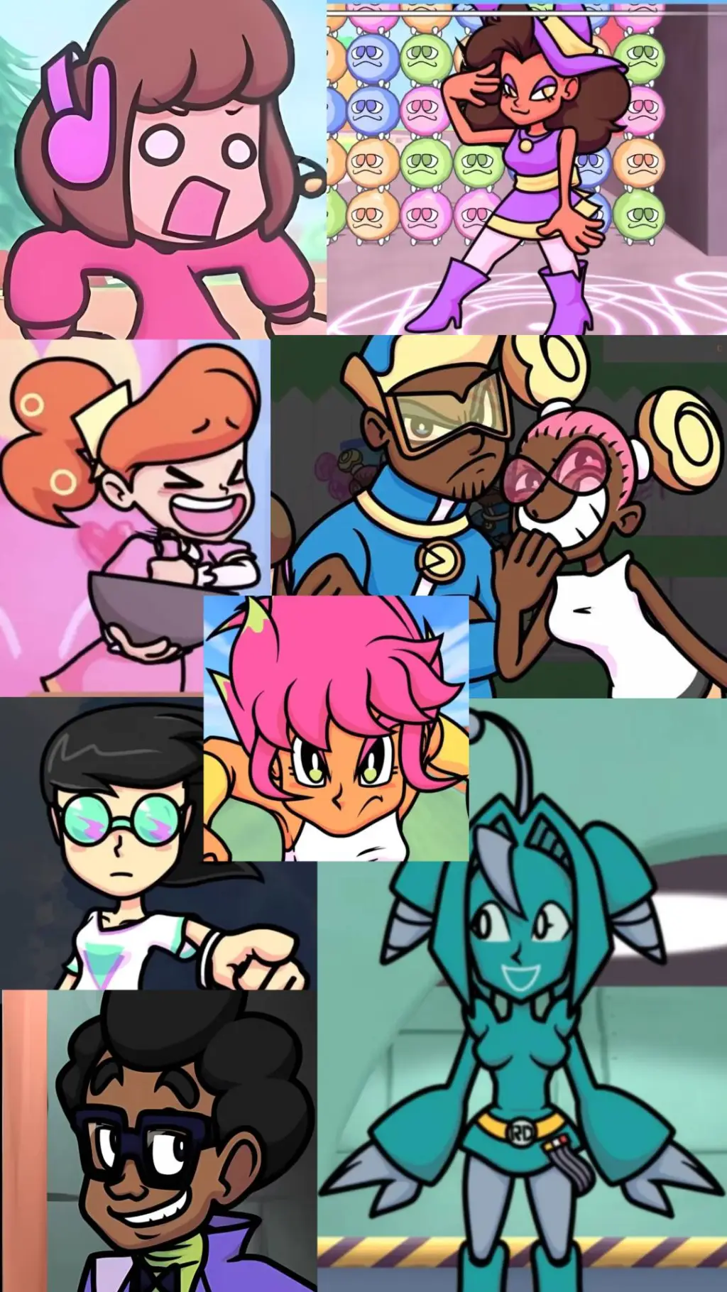 ai character: Scratchin Melodii! background