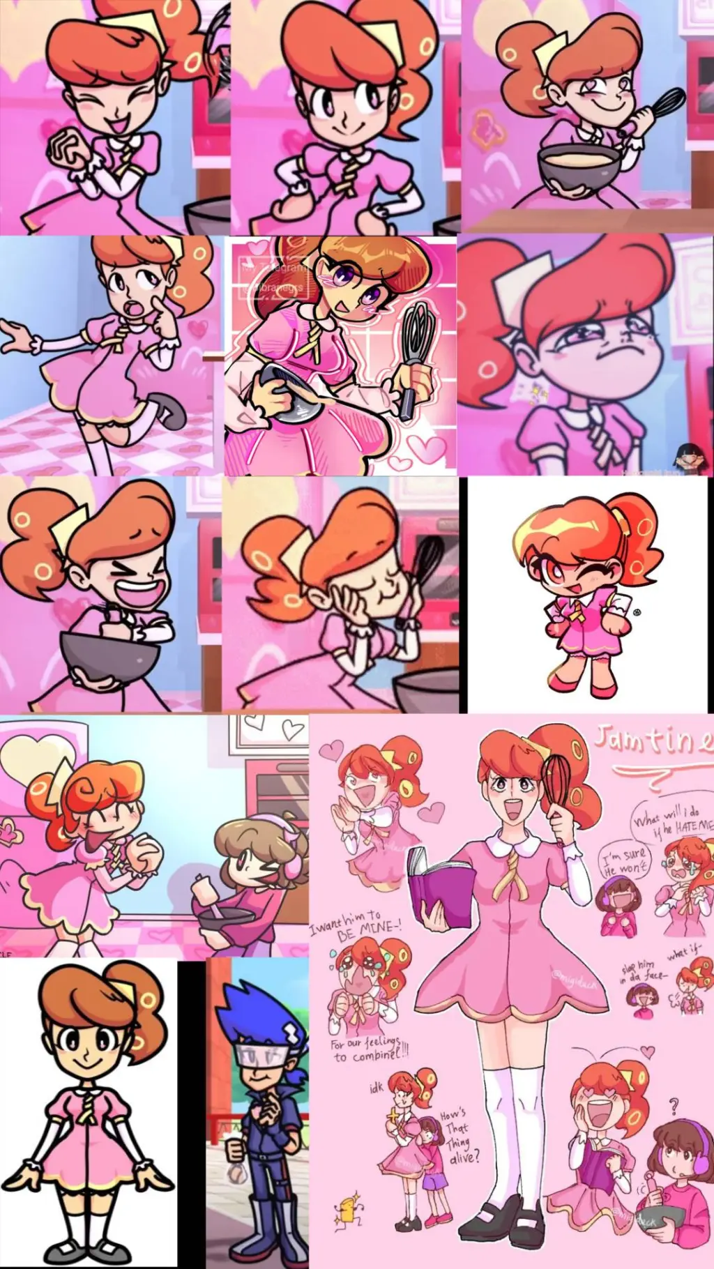 ai character: Jamtine!!  background