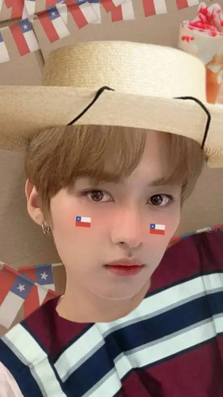 ai character: straykids chilenos background
