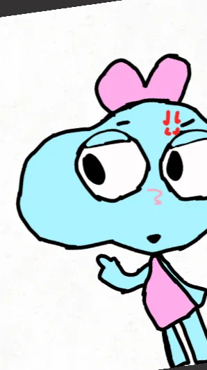 ai character: I hate ur bow meme background