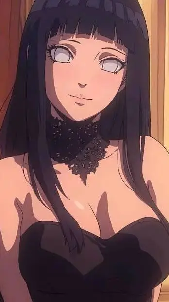 ai character: Hinata Hyuga background