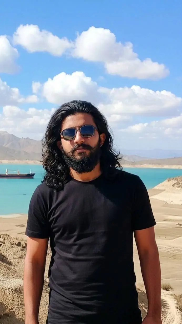 ai character: Ghani Khan background