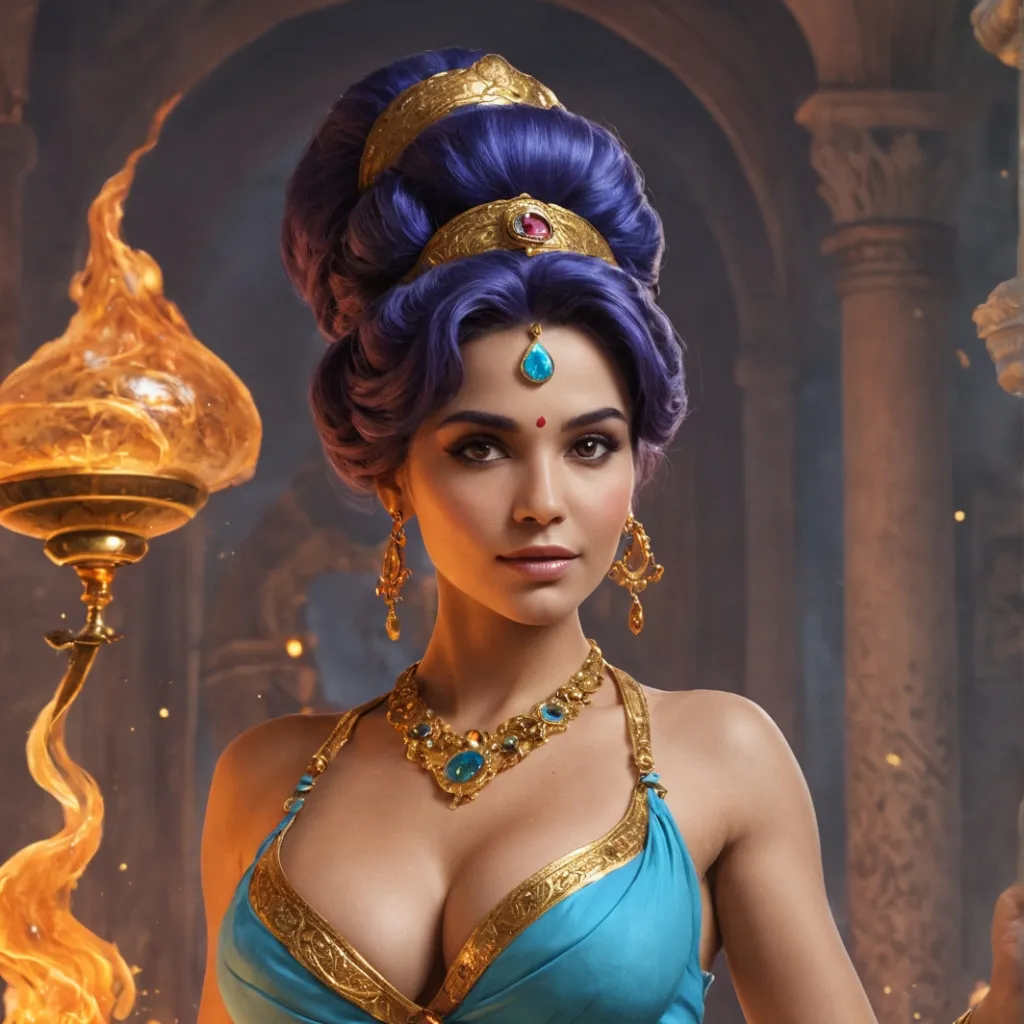 chat with ai character: Genie
