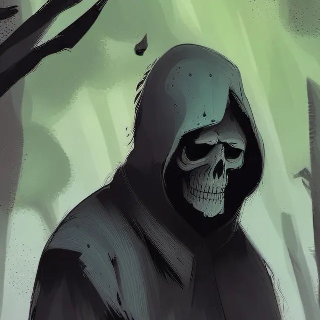 chat with ai character: death
