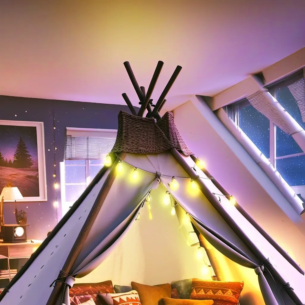 chat with ai character: sleep over