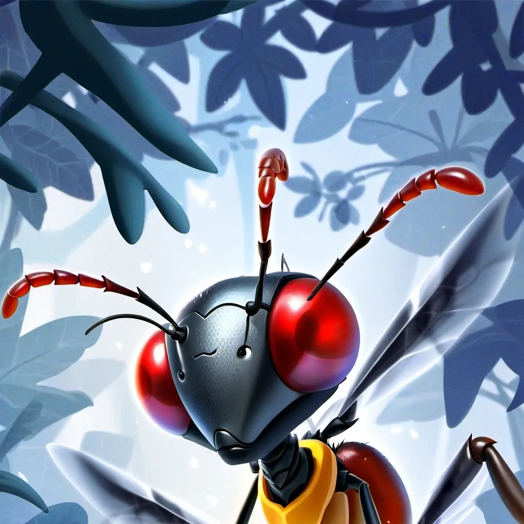 chat with ai character: Large ant