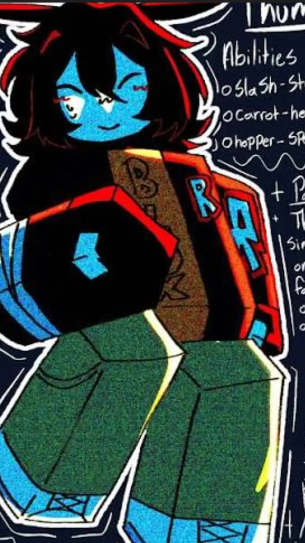 ai character: Temper  background