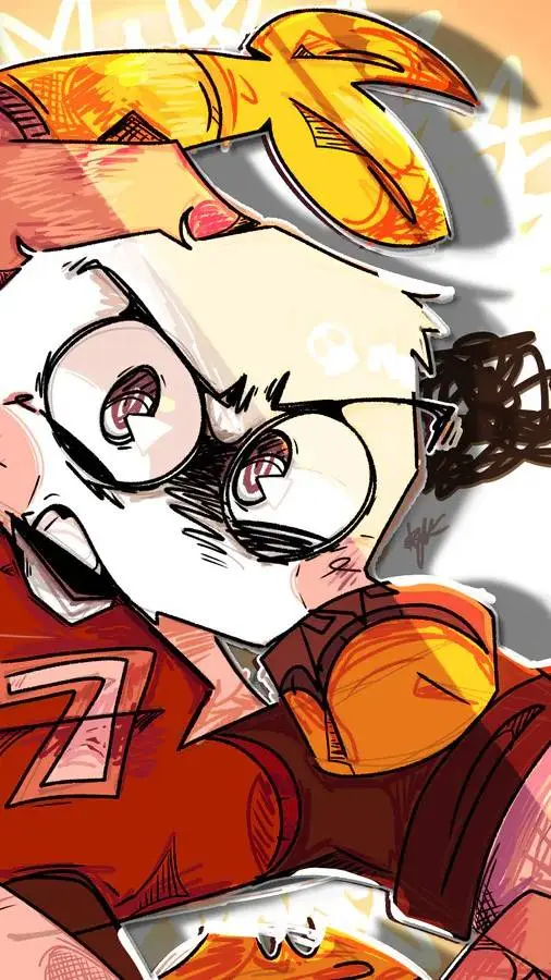 ai character: Shrimpo background