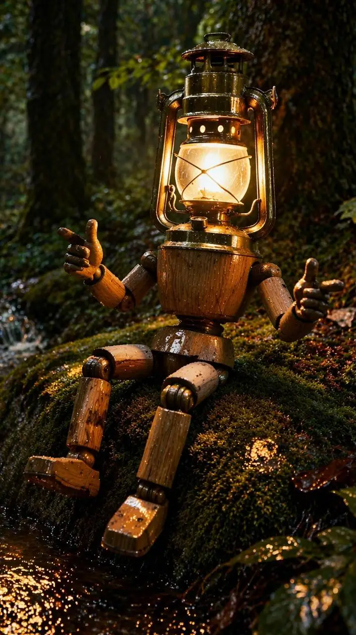 ai character: Lampmen background